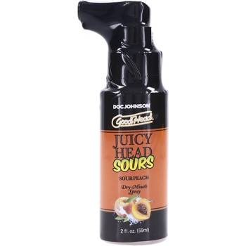 Image 1 of Doc Johnson Juicy Head Dry Mouth Spray Sour Peach 60ml