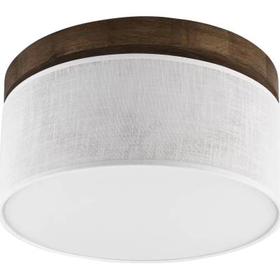 - LED таванно осветително тяло BELLADONNA 1xE27/15W/230V, Ø30 см, бяло/д (BG1365)