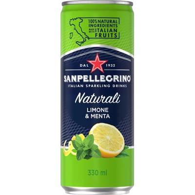 San Pellegrino Limone & menta 6 x 330 ml