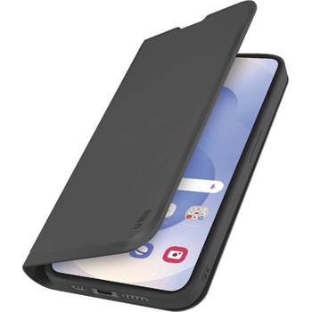 SBS Wallet калъф със стойка и портфейл за Samsung Galaxy S25 Edge - черен (TEWALSAS25EK)