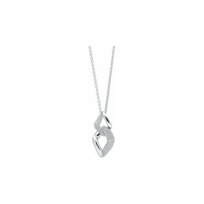 Fiorelli Strieborný prívesok s retiazkou silver P5433C