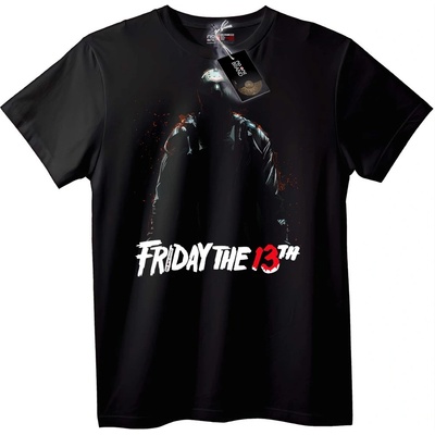 NOONEBRAND Тениска Петък 13-ти - M, White