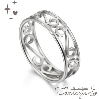Atelier Fantazie Prstýnek z oceli IV 41004
