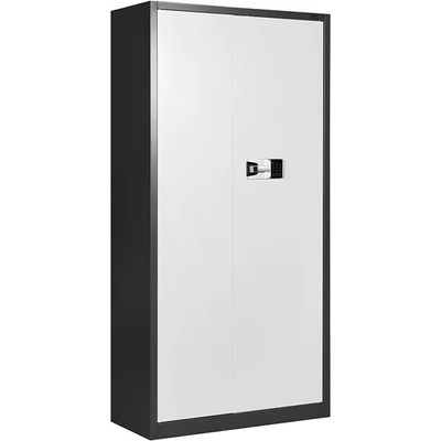 RFG Шкаф, метален, с електронно заключване, 90 х 42 х 185 cm, графит и бяло (4035100057)