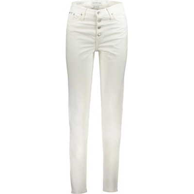 Calvin Klein Дамски дънки calvin klein, Цвят Бяло (j20j222765_bi1aa)