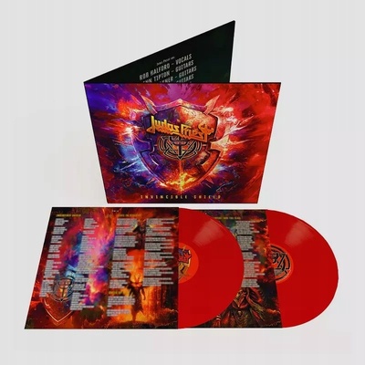 Judas Priest - Invincible Shield Red LP