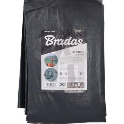 BRADAS Plachta vyztužená GRAY 4X8 M 15097