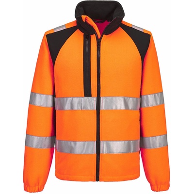 Portwest Bunda CD807 WX2 Eco Hi-Vis fleece reflexní žltá/čierna