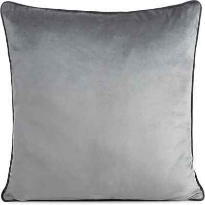 Takoy Povlak na polštář GAJA 2 ze sametu s jemným leskem a ozdobným lemem-HF-464055 | 60 x 60 cm