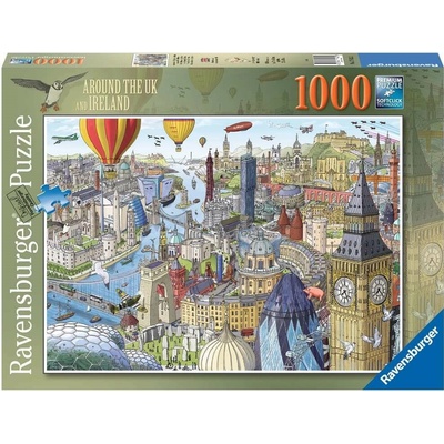 RAVENSBURGER Kolem Velké Británie a Irska 1000 dielov