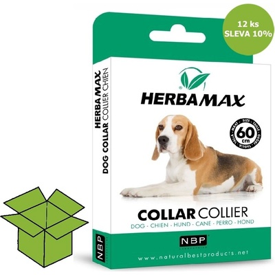 Herba Max Dog collar antiparazitní obojek 60 cm 12 ks