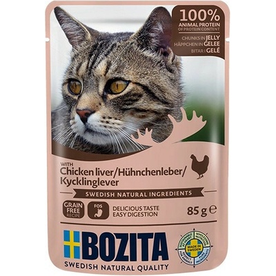 BOZITA Chicken liver Chunks in jelly 85 g