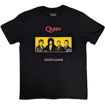 Queen Face It Alone Panel Black M Риза (<![CDATA[QUTS89MB02]]>)