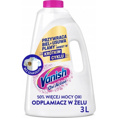 Vanish Oxi Action odstraňovač skvrn 3 l