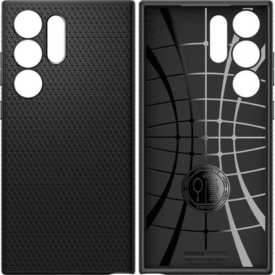 Pouzdro Spigen Liquid Air Samsung Galaxy S23 Ultra ACS05614 černé – Zbozi.Blesk.cz