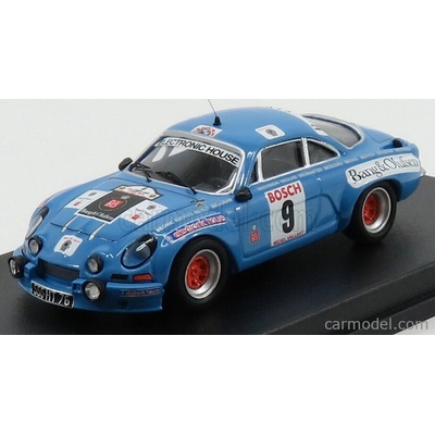 Trofeu Renault Alpine A110 N 9 Rally Ypres 1975 M.nusbaumer Jimmy Blue 1:43
