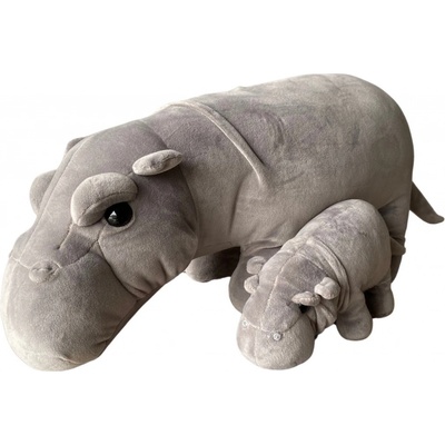 Sleep-well Polštář mikrospandex Hrošík a miminko 50cm – Zboží Mobilmania