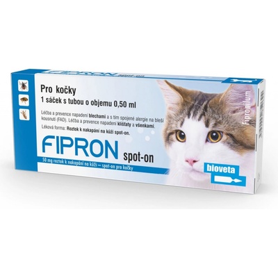Fipron spot-on Cat 50 mg 1 x 0,5 ml