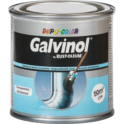 RUST OLEUM GALVINOL základná farba na pozink a na povrchy so zlou priľnavosťou transparentný svetlo modrý 250ml