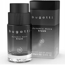 Bugatti Dynamic Move Black toaletná voda pánska 100 ml