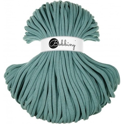Bobbiny bavlněná šňůra JUMBO 9mm Duck Egg Blue