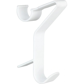 Maximex Бели висящи пластмасови куки в комплект от 3 броя - Maximex (228503500)