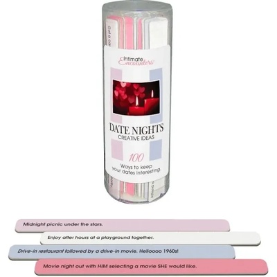 Игра за двойки, 100 идеи за романтични срещи - Date Nights Ideas (D-210501)