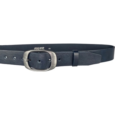 Penny Belts kožený opasek 7259 modrý