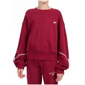 4F Sweatshirt F2696 Burgundy Детски размер: 122-128 / Цвят: винен