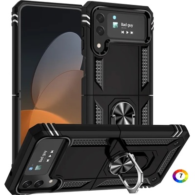 Samsung Galaxy Z Flip4 Удароустойчив Ring Holder Калъф и Протектор
