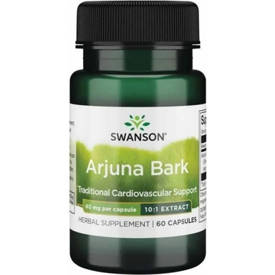 Swanson Kôra arjuny 40 mg 60 kapsúl