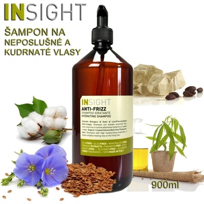Insight AntiFrizz Hydrating Shampoo 900 ml