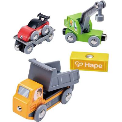 Hape Autíčka Technická vozidla 3ks