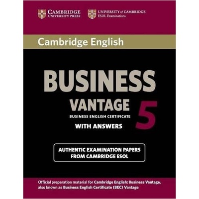 Cambridge BEC 5 Vantage Student´s Book with answers