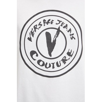 Versace Jeans Couture Памучна тениска Versace Jeans Couture (78GAHE08.CJ00E)
