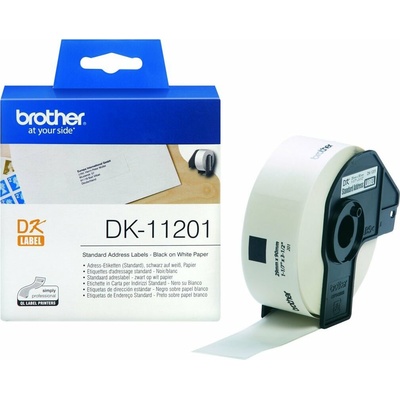 BROTHER DK-11201 Adresní štítky standard (400 ks) 29 mm x 90 mm