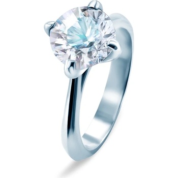 SAVICKI Годежен пръстен The Light: бяло злато, диамант