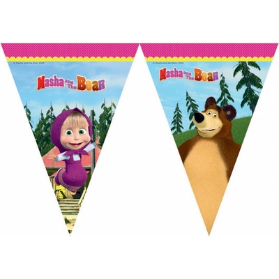 PROCOS girlanda vlajky Máša a Medvěd – Hledejceny.cz