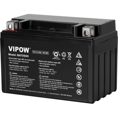 Vipow Baterie motocyklová 12V / 8Ah