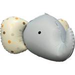 GoDan Сив 3d фолиев балон слонче с матов ефект (bf-hssm)