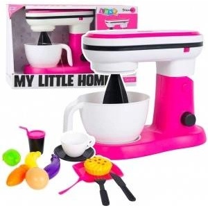 LEAN Toys Toy Kitchen Blender for Kids Fruit Accessories Pink