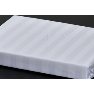 PROFOD HOTEL ATLAS GRÁDL CLASSIC / Bavlněný povlak na polštář, proužek 20 mm, 160g/m2 - bílá 70x90 cm (prof_2422)