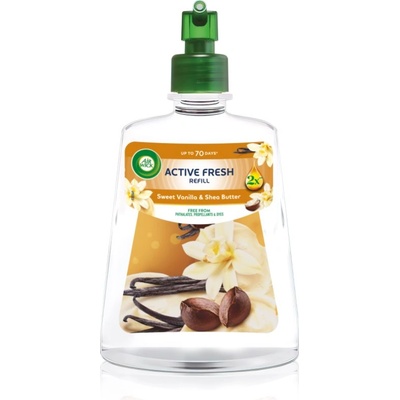 Air Wick Active Fresh Sweet Vanilla & Shea Butter ароматизатор за въздух пълнител 228ml