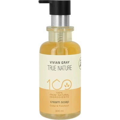 Vivian Gray tekuté mýdlo True Nature 100% natural Cedar & Patchouli 300 ml