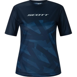 Scott Дамска фланелка с къс ръкав за колоездене Scott Women's Tee Vertic Lt S/S Cycling jersey - Dark Blue - размер XS (156-2867-0211)