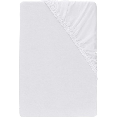 LIVARNO Žerzejové napínací prostěradlo bílé 90-100x200 – Zboží Dáma