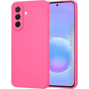 Techsuit Калъф за Samsung Galaxy A57 5G - SoftFlex - Techsuit - Яркорозов (KF2361333)