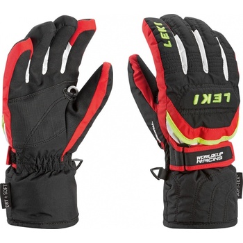 Leki rukavice glove Worldcup s junior black red white yellow