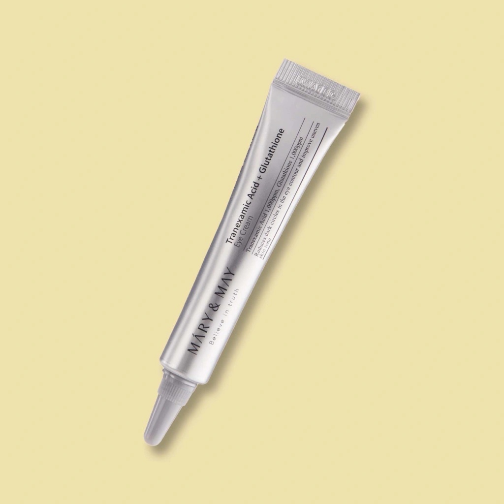 tranexamic acid glutathion eye cream Mary & May, Tranexamic Acid + Glutathione Eye Cream