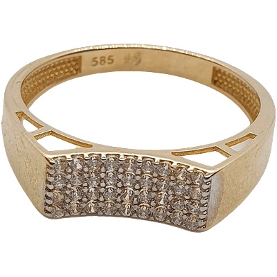 VipGold Златен дамски пръстен 2.06 гр (pr295)